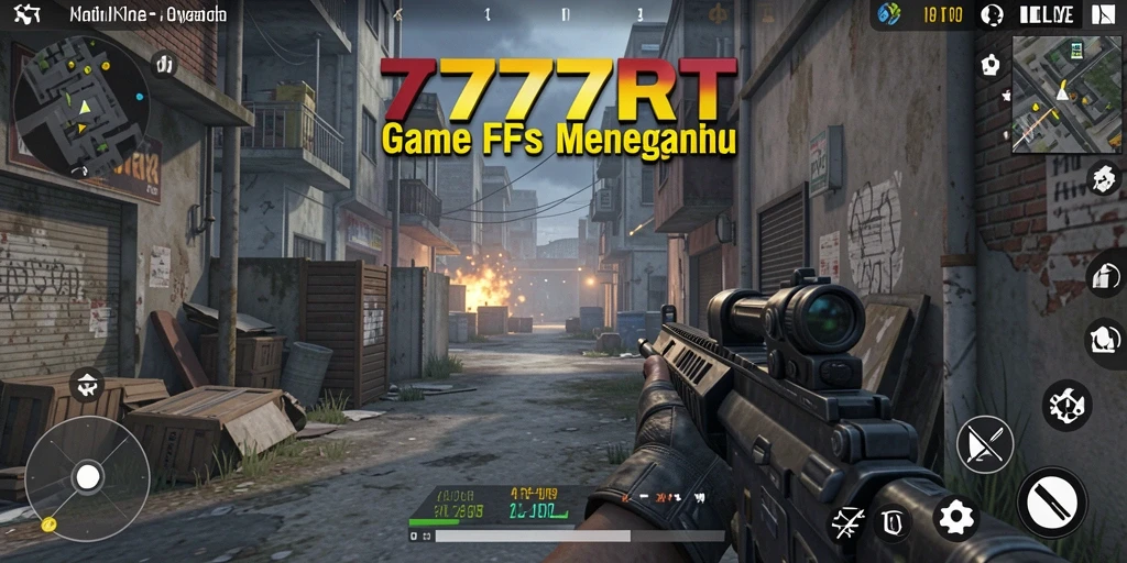 Gameplay mendebarkan dalam aksi pertempuran FPS.