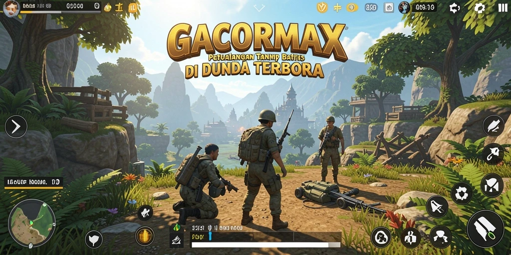Gameplay GACORMAX yang menakjubkan dalam dunia terbuka.