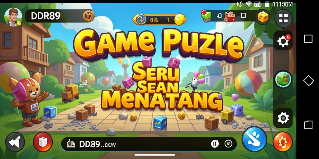Tampilan gameplay IDR89 yang menarik dan penuh warna.