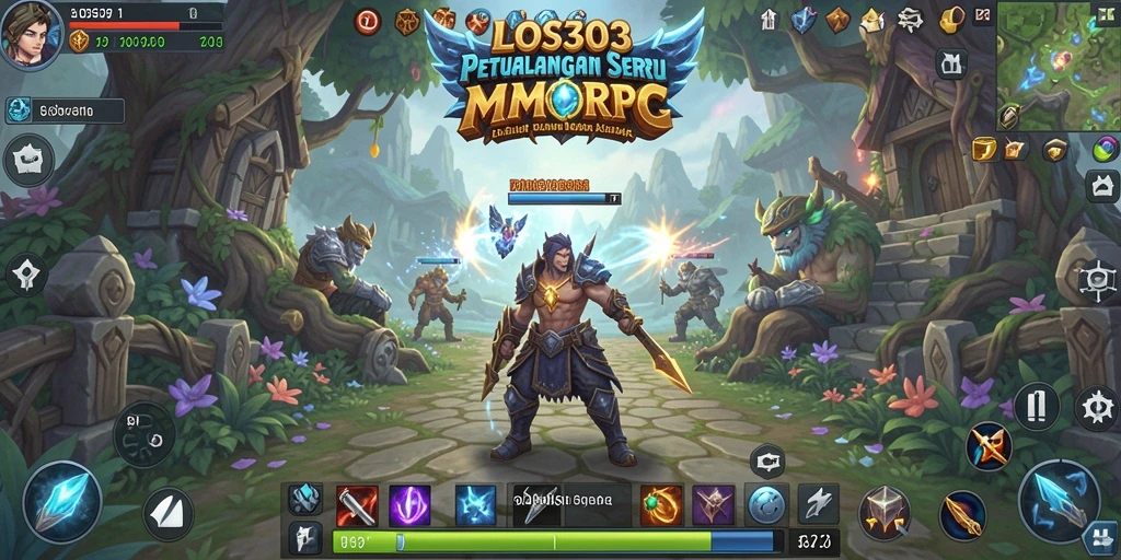 Tampilan gameplay menarik di dunia MMORPG LOS303.