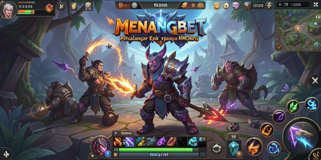 Tampilan gameplay <strong>MENANGBET</strong> yang mengesankan dan penuh aksi.