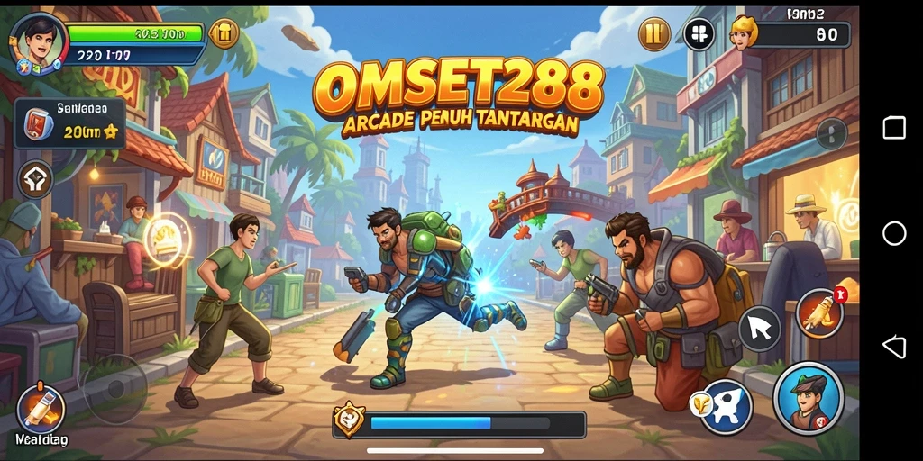 Gameplay seru dan menantang dari OMSET288 dalam suasana Arcade.